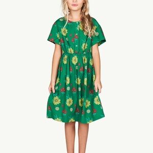 EUC T.A.O Woven Floral Dress 4y